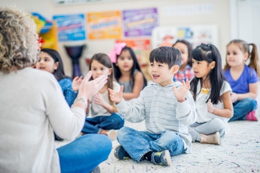 Circle time rows